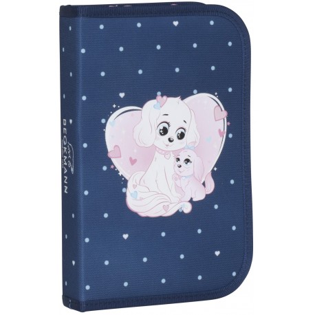 Piórnik jednokomorowy Pet Friends Blue